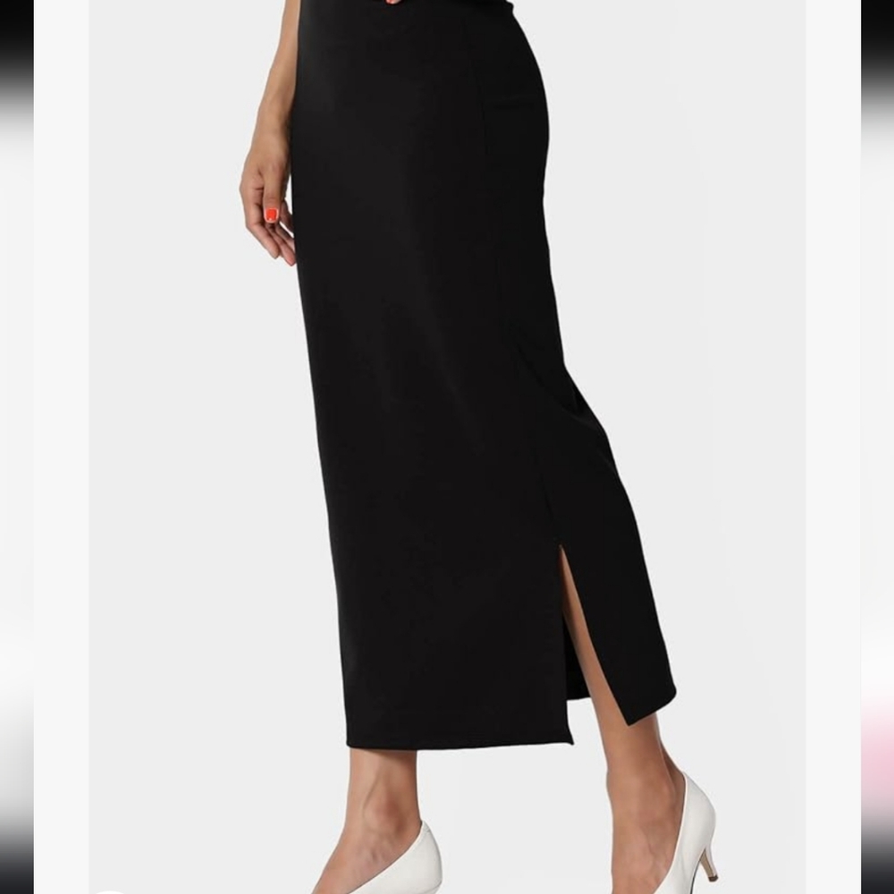 AUDREY 3+1 Women's Pencil Midi Skirt NWT